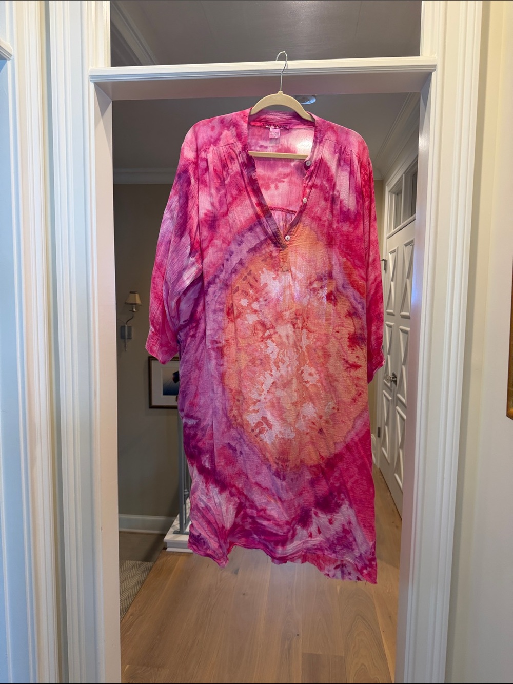 Love Tanjane pink orange and purple Tie-Dye dress